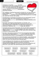 Vorschau - Arbeitsblätter - Lückentext Indonesien - Seite 1