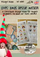 Vista previa - Juegos / Gamificación - Christmas Escape Room Breakout - ESL / EFL / Inglès - Navidad - Portada