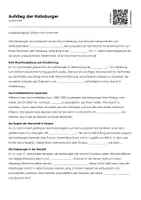 Vorschau - Arbeitsblätter - Aufstieg der Habsburger - Lückentext und Übungen - Seite 1