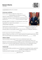 Vorschau - Arbeitsblätter - Barack Obama - Lückentext und Übungen - Deckblatt
