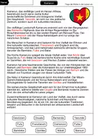 Vorschau - Arbeitsblätter - Lückentext Kamerun - Seite 2