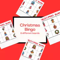 Vista previa - Juegos / Gamificación - Christmas Bingo, ESL, PDF, Game activities - Portada