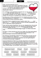 Vorschau - Arbeitsblätter - Lückentext Polen - Seite 1