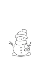 Vorschau - Mal- und Bastelvorlagen - Ausmalbilder „Gemeinsam erleben wir ..“/ Winter - Seite 3