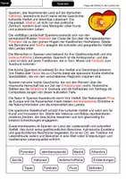 Vorschau - Arbeitsblätter - Lückentext Spanien - Seite 2
