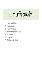 Vorschau - Bildkarten - Spielesammlung für den Sportunterricht Grundschule - Seite 1