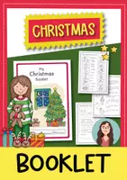 Vista previa - Hojas de trabajo - My Christmas Booklet - cuaderno de actividades (inglés) - Portada