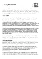 Vorschau - Arbeitsblätter - Amnesty International - Infotext und Übungen - Deckblatt