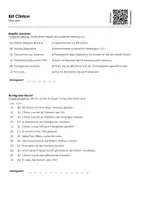 Vorschau - Arbeitsblätter - Bill Clinton - Infotext und Übungen - Seite 1