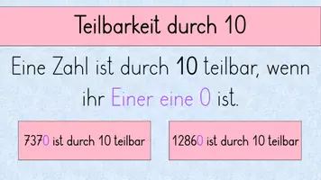 Vorschau - Merkblätter - Die Teilbarkeit - Merkzettel - Seite 2