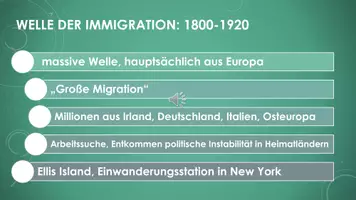 Vorschau - Präsentationen/Tafelbilder - Auswanderung in die USA (Präsentation und H5P) - Seite 3
