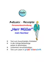 Vorschau - Stundenentwürfe - Personenbeschreibung -Mein Nachbar mm - Deckblatt