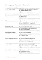 Vorschau - Stationenlernen - Reading Comprehension: Basketball Club + Mediation (Leseverstehen B1) - Seite 1