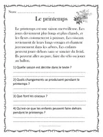 Aperçu - Préparation de séance / Séance complète - Compréhension de lecture - 20 textes / French Reading Comprehension - Page 3