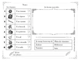 Aperçu - Feuilles d'exercices - Ateliers d'écriture V. 2 / French writing prompts - Page 1