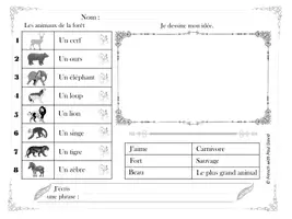 Aperçu - Feuilles d'exercices - Ateliers d'écriture V. 2 / French writing prompts - Page 3
