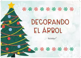 Vista previa - Juegos / Gamificación - Navidad- Decorando el árbol - Conteo - Correspondencia - Cantidades - página 1