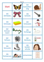 Vorschau - Spiele - Lesestufe 8: schl, schm, schn, schr, schw - Materialpaket - Seite 2