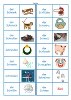 Vorschau - Spiele - Lesestufe 8: schl, schm, schn, schr, schw - Materialpaket - Seite 3