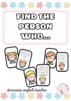 Vorschau - Spiele - FINDEN SIE DIE PERSON, DIE... BESCHREIBUNGEN - Deckblatt