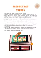 Vorschau - Arbeitsblätter - Jackpot des Verbes: Regelmäßige Verben mit der Endung -re - Seite 1
