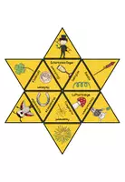 Vorschau - Spiele - Legestern Silvester DaF DaZ A1 A2 - Seite 1