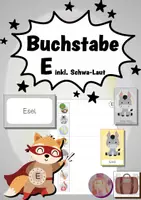 Vorschau - Arbeitsblätter - Buchstaben-Helden: Der Buchstabe E - Deckblatt