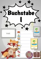 Vorschau - Arbeitsblätter - Buchstaben-Helden: Der Buchstabe I - Deckblatt