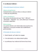 Aperçu - Préparation de séance / Séance complète - Le discours rapporté - Du discours direct au discours indirect - Page 2