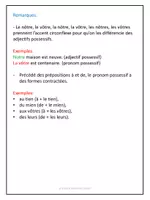 Aperçu - Préparation de séance / Séance complète - Les pronoms : relatifs, possessifs, démonstratifs et adverbiaux / French Pronouns - Page 2