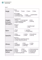Vorschau - Arbeitsblätter - Personenbeschreibung: Gesicht und Kopf - Seite 3