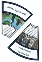 Vorschau - Mal- und Bastelvorlagen - Materialpaket "Die Polizei" Achtung, Notfall! DaZ / DaF / Deutsch / Sachunterricht (wachsend) - Seite 3