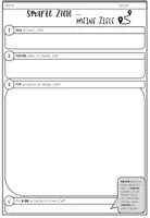 Vorschau - Arbeitsblätter - Arbeitsblatt - Meine Ziele - Seite 2