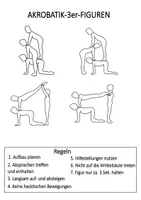Vorschau - Bildkarten - Akrobatik - Figuren - Abbildungen und Regeln - Seite 2