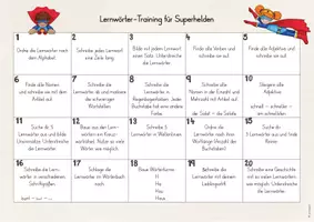 Vorschau - Arbeitsblätter - Lernwörtertrainingsplan für Klasse 2/3/4 - Seite 3