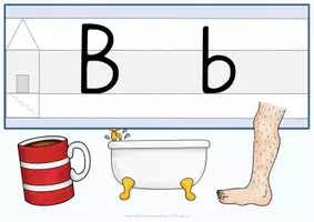 Vorschau - Poster - Anlautbilder - DRUCKSCHRIFT - DRUCKBUCHSTABEN - Anlaute - Bildkarten - Anlautposter - Anlautplakate - Buchstabenposter - Buchstabenschilder - Seite 3