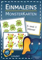Vorschau - Spiele - Einmaleinsaufgaben verstehen mit Monsterkarten - Deckblatt
