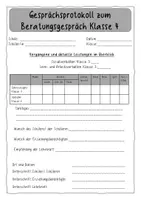 Vorschau - Arbeitsblätter - Beratungsgespräche Übergang weiterführende Schule - Seite 2