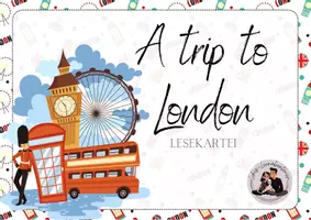 Vorschau - Merkblätter - A trip to London - Lesekartei - Seite 3