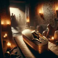 Vorschau - Arbeitsblätter - Rätsel um den Tod von Pharao Tutanchamun - Ägypten - Video - Arbeitsmaterial - Deckblatt