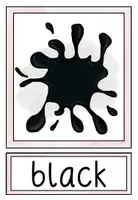 Vorschau - Arbeitsblätter - Englisch - Colours - Bildkarten - Wortkarten - Seite 3