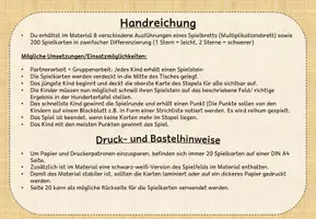 Vorschau - Spiele - Einmaleins üben - Spiel zur Vertiefung (Klasse 2-3) - Seite 1