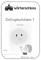 Vorschau - Arbeitsblätter - Materialpaket Doppelkonsonanten - Deckblatt