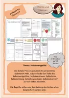 Vorschau - Arbeitsblätter - Mein Selbstwert-Heft - Deckblatt