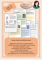 Vorschau - Arbeitsblätter - Flucht und ihre Ursachen - Deckblatt