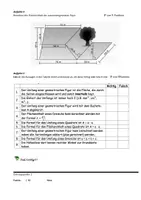Vorschau - Klassenarbeiten - Klassenarbeit Dreiecke und Vierecke (Flächeninhalt und Umfang, editierbar) - Seite 2