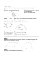 Vorschau - Klassenarbeiten - Klassenarbeit Dreiecke und Vierecke (Flächeninhalt und Umfang, editierbar) - Seite 3