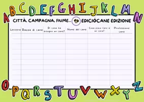 anteprima - Esercizi - Edizione per cani: Scattegories | Tutti Frutti | Basta Game - Pagina 3