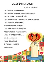 anteprima - Materiale di supporto/inclusione - Laboratori di Natale: Luci di Natale - Pagina di copertina