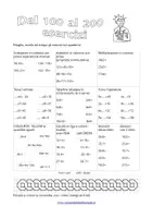 anteprima - Esercizi - esercizi di matematica terza primaria. Numeri da 100 a 200 - Pagina 1